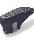 Men's Slipper Boot in Navy and Grey