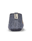 Slipper Boot in Grey and Curry
