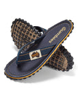Classic Navy Flip Flops for Men