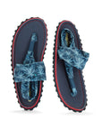 Navy Slingback Sandals for Women