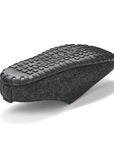 Outback Women's Slipper in Charcoal and Turquoise