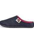 Outback Women's Slipper in Navy and Pink
