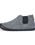 Women's Slipper Boot in Grey and Charcoal