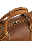 The Dagny Weekender | Large Leather Duffle Bag -