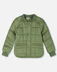 Quilted Mid Season Jacket in Khaki