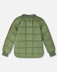 Quilted Mid Season Jacket in Khaki