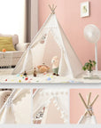 Teepee Play Tent-3