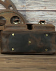 The Faust Leather Camera Bag | Crossbody Vintage Camera Messenger Bag
