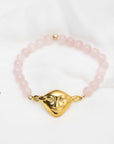 Hathor Harmony Bracelet - Rose quartz