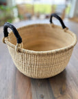 Handwoven African Catch-All Basket - Natural