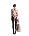 Animal Print Faux Fur Bag