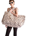 Animal Print Faux Fur Bag
