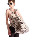 Animal Print Faux Fur Bag