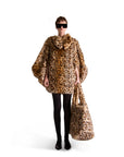 Animal Print Faux Fur Bag