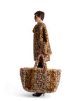 Animal Print Faux Fur Bag
