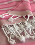 Samara Sustainable Turkish Towel Pink-4