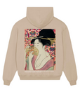 Heavy Weight Hoodie with Kushi Art Print