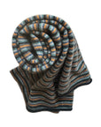 Possum Merino & Silk Six Colour Scarf