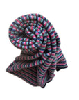Possum Merino & Silk Six Colour Scarf