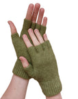 Possum Merino Fingerless Gloves