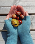 Possum Merino & Silk Wristwarmers