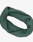 Possum Merino & Silk Ribbed Loop Scarf