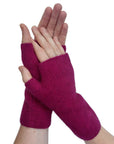 Possum Merino & Silk Wristwarmers