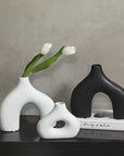 Cutout Vase-White-3