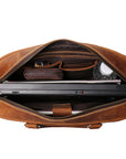 The Bjorn Leather Laptop Bag | Vintage Leather Briefcase