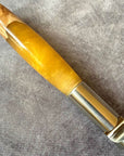 Artisan Handmade Burr Wood & Resin Bottle Opener
