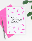 Happy Umpteenth Birthday Card