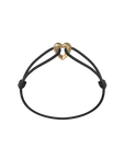 Golden Heart Cord Bracelet