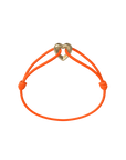 Golden Heart Cord Bracelet