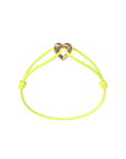 Golden Heart Cord Bracelet