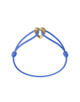 Golden Heart Cord Bracelet
