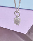 Hedgehog Silver Charm