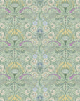 Art Nouveau Floral Wallpaper