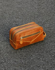 The Nomad Toiletry Bag | Genuine Leather Travel Toiletry Bag