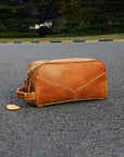 The Nomad Toiletry Bag | Genuine Leather Travel Toiletry Bag