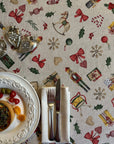 Festive Motive Christmas Story Tablecloth