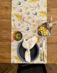 Easter Happy Cotton Table Runner