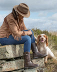 Hudson Mid Waterproof Boots - Chocolate
