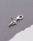 Hummingbird Silver Charm