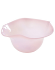The Antonia Murano Ruffle Bowl in Pink