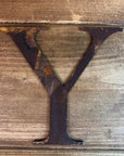 Classic Rusty Metal Letters 5" And 12" A-Z 0-9 Rustic Signs For The Home And Garden