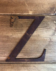 Classic Rusty Metal Letters 5" And 12" A-Z 0-9 Rustic Signs For The Home And Garden