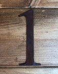 Classic Rusty Metal Letters 5" And 12" A-Z 0-9 Rustic Signs For The Home And Garden