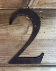 Classic Rusty Metal Letters 5" And 12" A-Z 0-9 Rustic Signs For The Home And Garden
