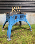 Cast Iron Industrial Henry Bamford And Sons Table Base Reclaimed Original.