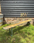 Beer Festival Fold Up Bench / Picnic Bench / Hallway Seating Garden Furniture (3